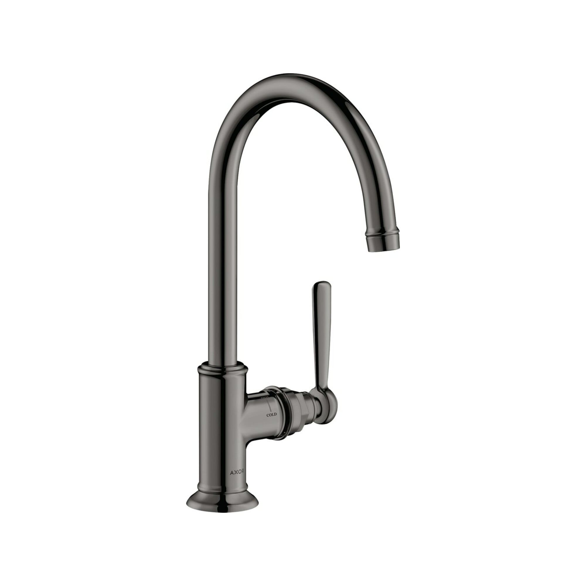 hansgrohe Waschtisch-Einhebelmischer 210 Axor Montreux A 175mm, unver Abl.garn, pol. bla vc