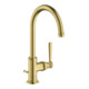 hansgrohe Waschtisch-Einhebelmischer 210 Axor Montreux Ausl. 175mm, m Zugst.Abl.Gar., brush. br-1