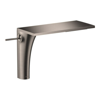 hansgrohe Waschtisch-Einhebelmischer 220 Axor Massaud A 200mm, unver Abl.garn, Edelstahl-Optik