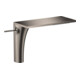 hansgrohe Waschtisch-Einhebelmischer 220 Axor Massaud A 200mm, unver Abl.garn, Edelstahl-Optik-1