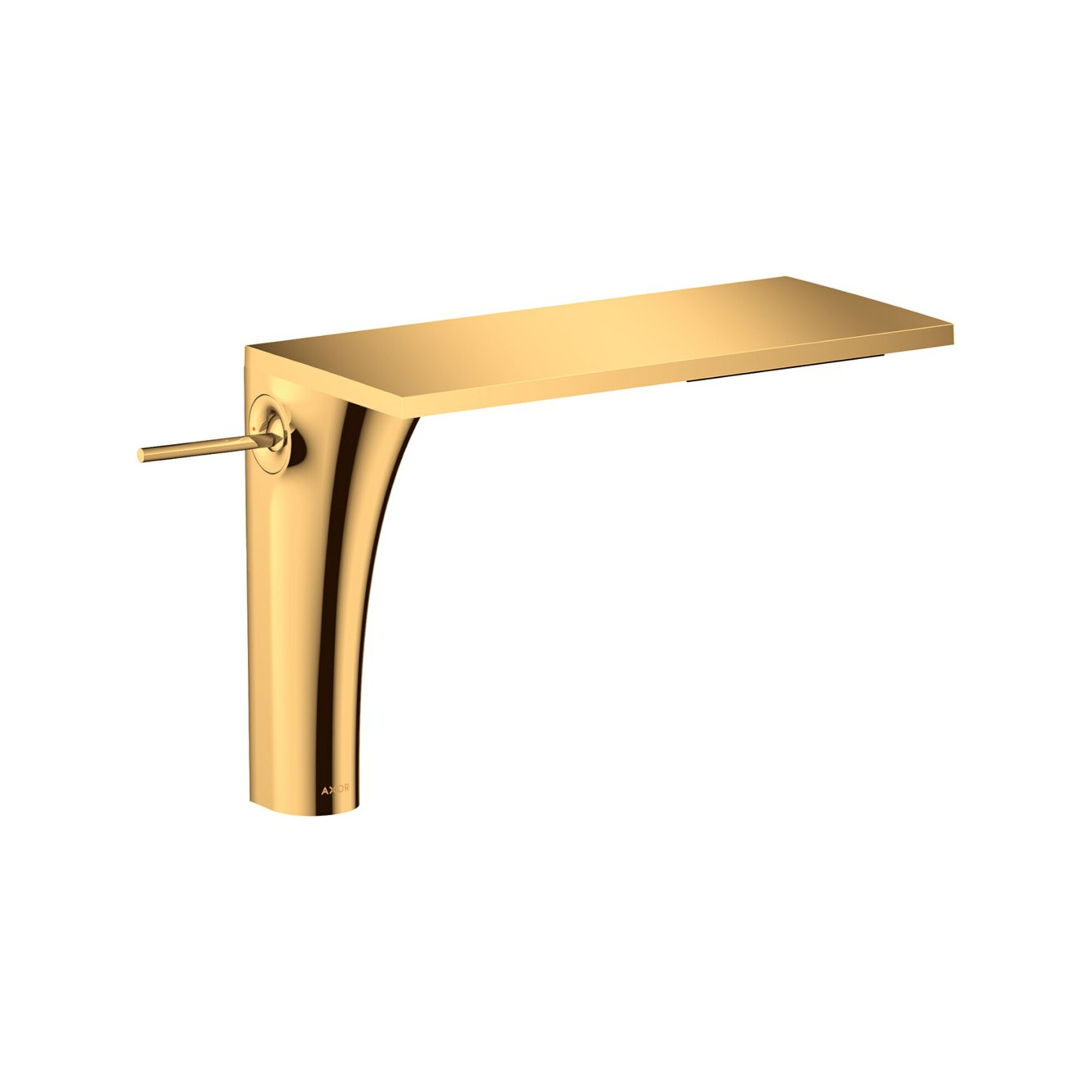 hansgrohe Waschtisch-Einhebelmischer 220 Axor Massaud A 200mm, unver Abl.garn, pol. gol opt
