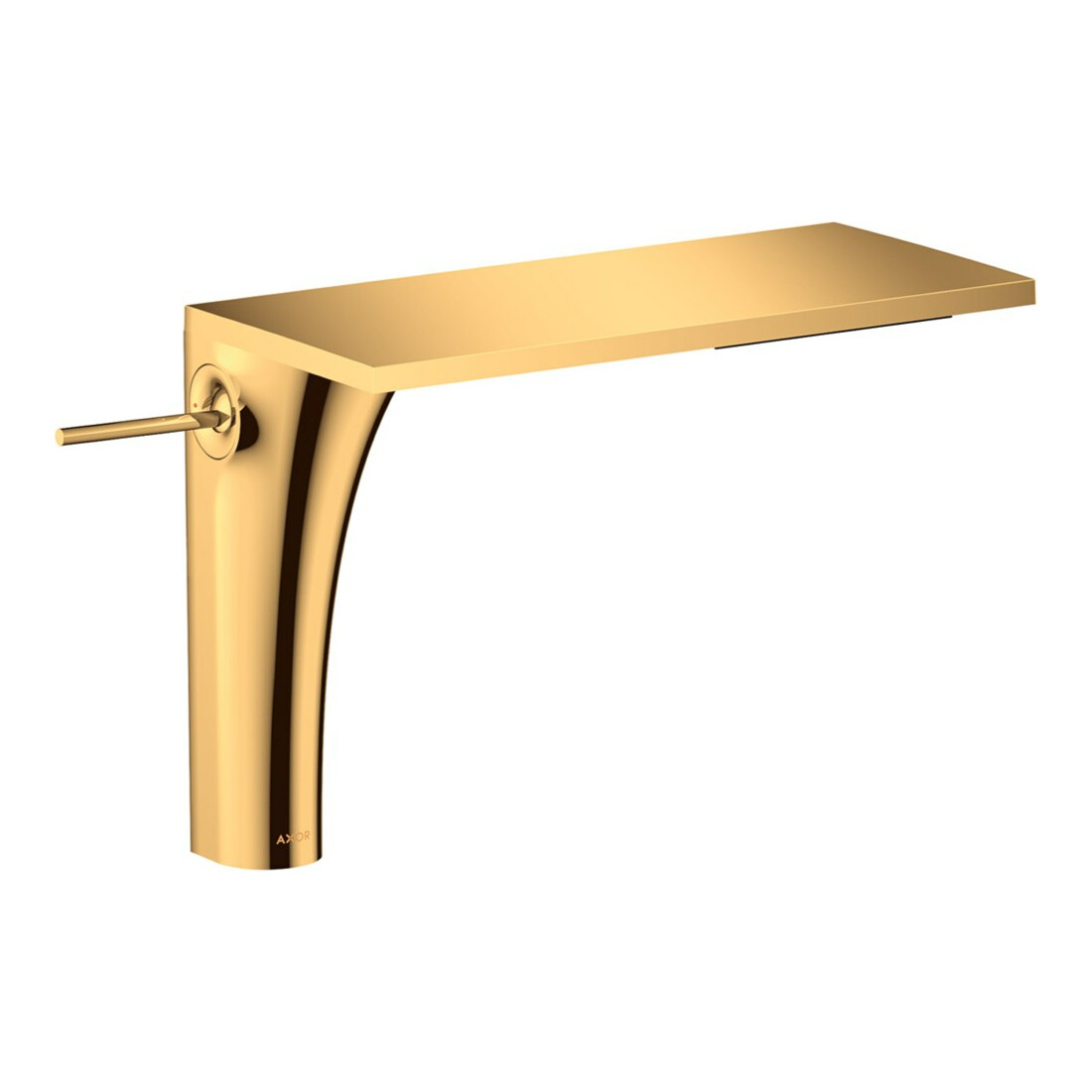 hansgrohe Waschtisch-Einhebelmischer 220 Axor Massaud A 200mm, unver Abl.garn, pol. gol opt