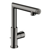 hansgrohe Waschtisch-Einhebelmischer 220 Axor Uno Sel. A 160mm, m Zugst.Abl.Gar., pol. bla vc