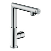 hansgrohe Waschtisch-Einhebelmischer 220 Axor Uno Sel. Ausl. 160mm, m Zugst.Abl.Gar., chrom