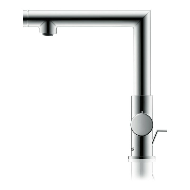 hansgrohe Waschtisch-Einhebelmischer 220 Axor Uno Sel. Ausl. 160mm, m Zugst.Abl.Gar., chrom