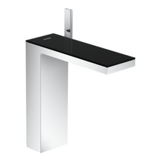 hansgrohe Waschtisch-Einhebelmischer 230 Axor MyEdition A 196mm, m Pus-Op-Abl, m Pl, cr/Schw.-gl