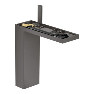 hansgrohe Waschtisch-Einhebelmischer 230 Axor MyEdition A 196mm, m Pus-Op-Abl, o Pl, b bla vc