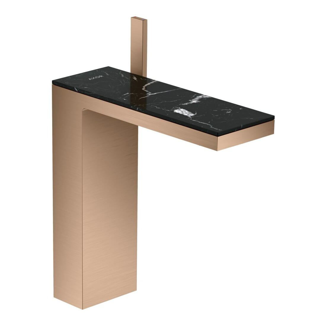 hansgrohe Waschtisch-Einhebelmischer 230 Axor MyEdition A 196mm, m Pus-Op-Abl, o Pl, b r gol