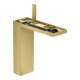 hansgrohe Waschtisch-Einhebelmischer 230 Axor MyEdition A 196mm, m Pus-Op-Abl, o. Pl., brush. br-1