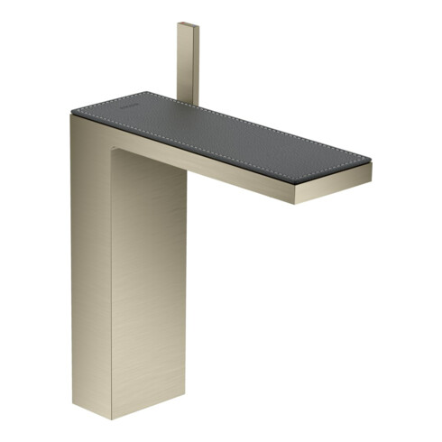 hansgrohe Waschtisch-Einhebelmischer 230 Axor MyEdition A 196mm, m Pus-Op-Abl, o Pl., brush. ni.