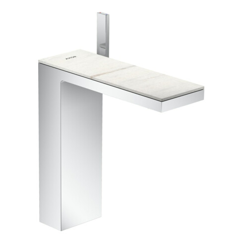 hansgrohe Waschtisch-Einhebelmischer 230 Axor MyEdition A 196mm, m Pus-Op-Abl, o. Pl., chr