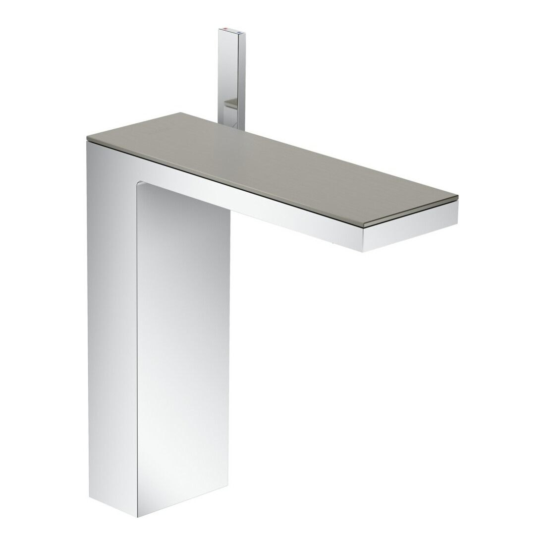 hansgrohe Waschtisch-Einhebelmischer 230 Axor MyEdition A 196mm, m Pus-Op-Abl, o. Pl., chr