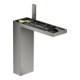 hansgrohe Waschtisch-Einhebelmischer 230 Axor MyEdition A 196mm, m Pus-Op-Abl, o Pl, pol. bla vc-1