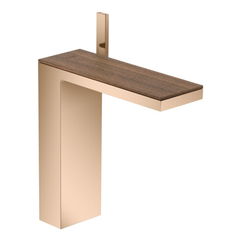 hansgrohe Waschtisch-Einhebelmischer 230 Axor MyEdition A 196mm, m Pus-Op-Abl, o Pl., pol. r gol