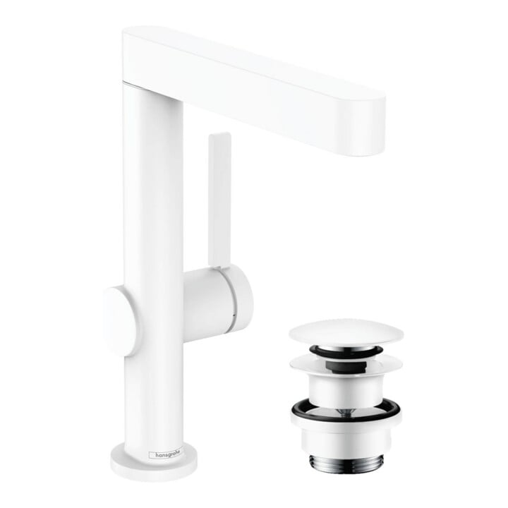 hansgrohe Waschtisch-Einhebelmischer 230 Finoris m Schwenka., Push-Open-Ablaufg., m.-we
