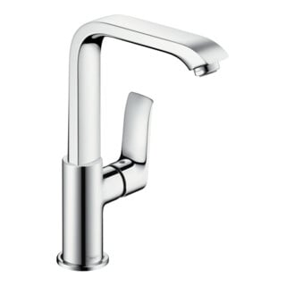 hansgrohe Waschtisch-Einhebelmischer 230 Metris m Zugst.Abl.Gar., Schwenkauslauf, chrom