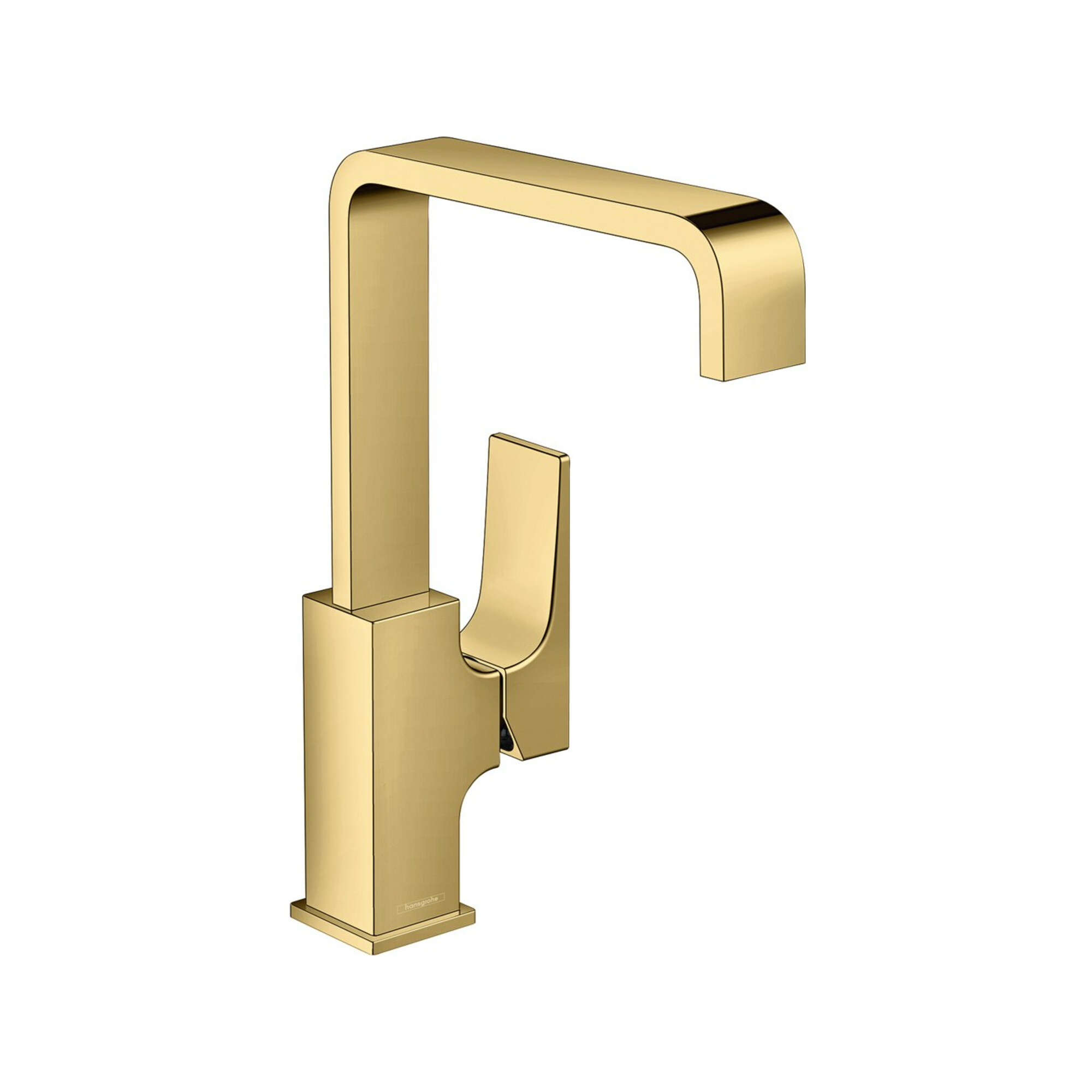 hansgrohe Waschtisch-Einhebelmischer 230 Metropol m HG, Pus-Op-Abl, A 165mm, pol. gol opt