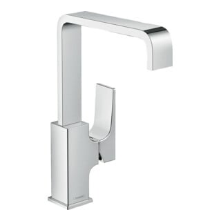 hansgrohe Waschtisch-Einhebelmischer 230 Metropol m HG, Pus-Op-Abl, Ausl. 165mm, chr