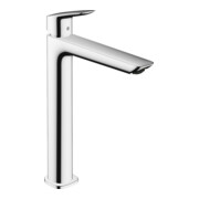 hansgrohe Waschtisch-Einhebelmischer 240 F Logis mit Zugstangen-Ablaufgarnitur, chrom