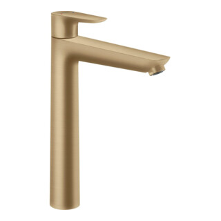 hansgrohe Waschtisch-Einhebelmischer 240 Talis E m Zugst.Abl.Gar., brushed bronze