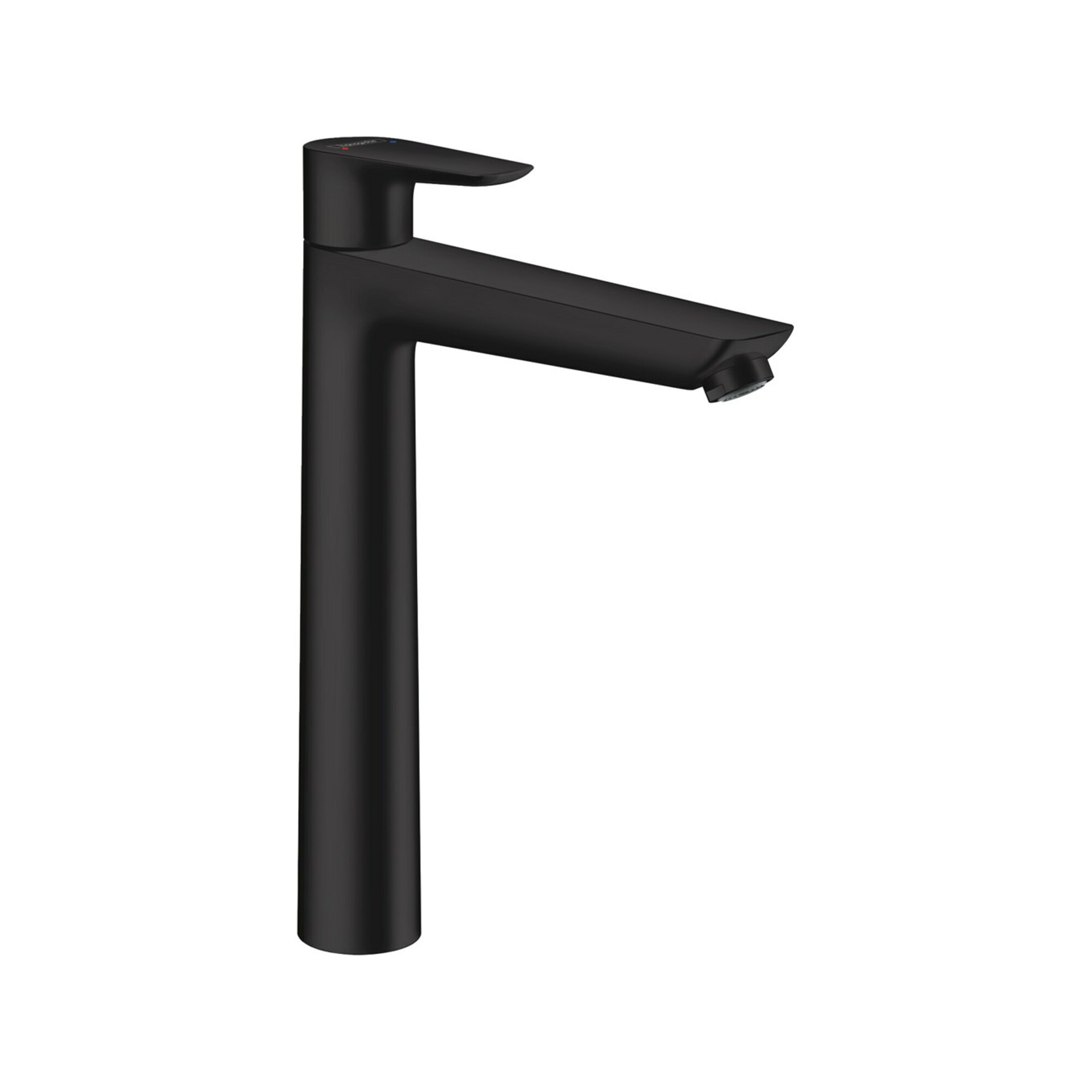 hansgrohe Waschtisch-Einhebelmischer 240 Talis E m Zugstangen-Ablaufgarnitur, mattschwarz