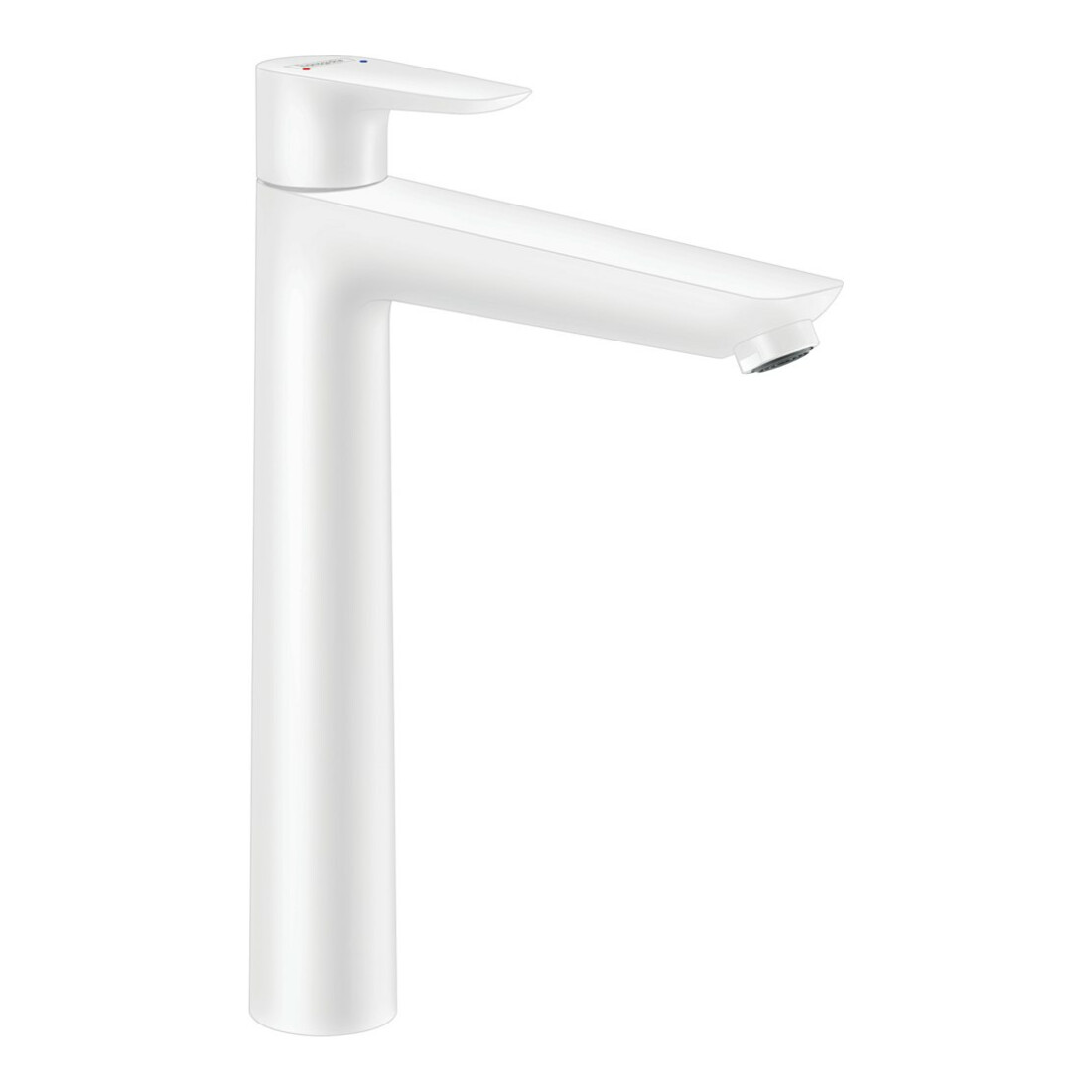 hansgrohe Waschtisch-Einhebelmischer 240 Talis E mit Zugstangen-Ablaufgarnitur, mattweiß
