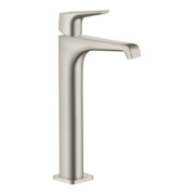 hansgrohe Waschtisch-Einhebelmischer 250 Axor Citterio E A 163mm, m HG, unver Abl., Edelstahl-Optik