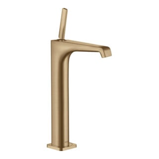 hansgrohe Waschtisch-Einhebelmischer 250 Axor Citterio E A 163mm, m Pin-Griff, unver Abl., b bron