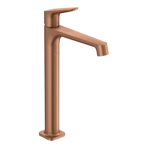 hansgrohe Waschtisch-Einhebelmischer 250 Axor Citterio M A 170mm, unver Abl.garn, brush. r gol