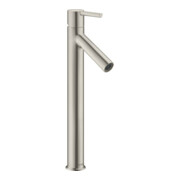 hansgrohe Waschtisch-Einhebelmischer 250 Axor Starck A 107mm, m HG, unver Abl., Edelstahl-Optik