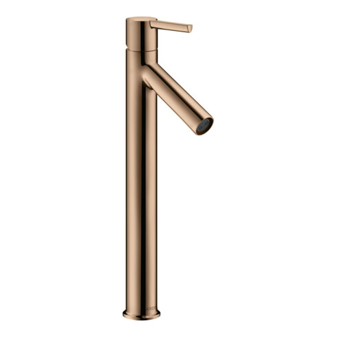 hansgrohe Waschtisch-Einhebelmischer 250 Axor Starck A 107mm, m HG, unver Abl., pol. r gol