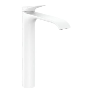 hansgrohe Waschtisch-Einhebelmischer 250 Vivenis ohne Zugstangen-Ablaufgarnitur, mattweiß