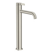 hansgrohe Waschtisch-Einhebelmischer 260 Axor One A 180mm, unver Abl.garn, Edelstahl-Optik