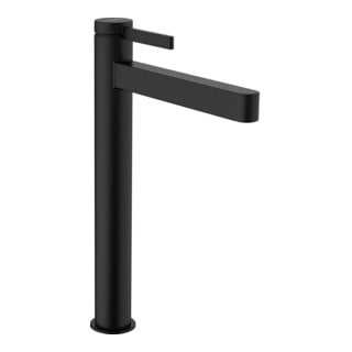 hansgrohe Waschtisch-Einhebelmischer 260 Finoris m Push-Open-Ablaufgarnitur, schwarz matt
