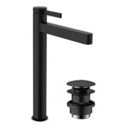 hansgrohe Waschtisch-Einhebelmischer 260 Finoris m Push-Open-Ablaufgarnitur, schwarz matt-3