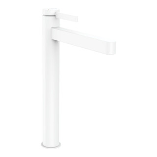 hansgrohe Waschtisch-Einhebelmischer 260 Finoris mit Push-Open-Ablaufgarnitur, mattweiß