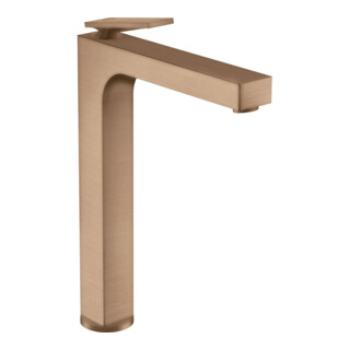 hansgrohe Waschtisch-Einhebelmischer 280 Axor Citterio A 200mm, m HG, unver Abl., brush. r gol