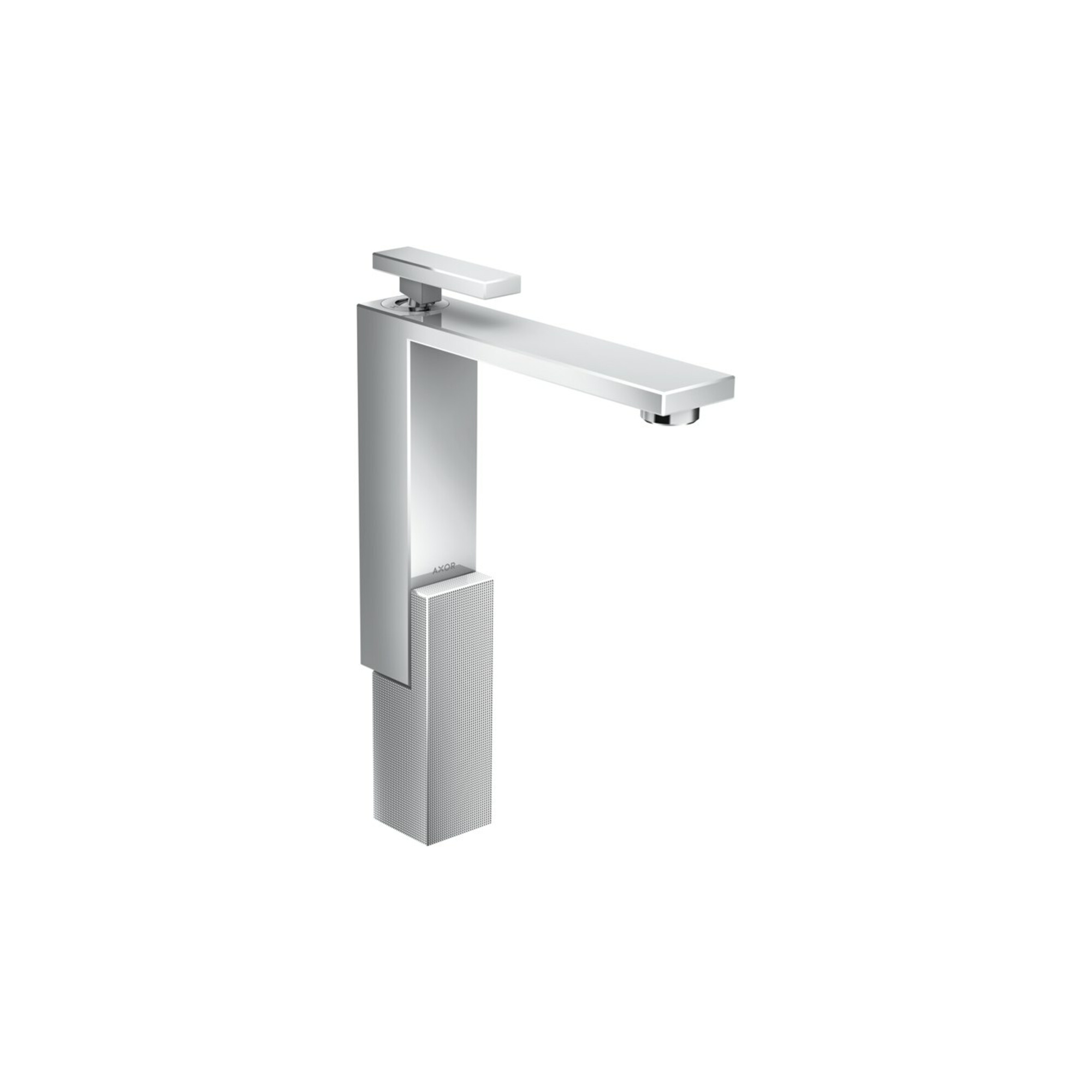 hansgrohe Waschtisch-Einhebelmischer 280 Axor Edge Ausladung 180mm, Diamantschliff, chrom