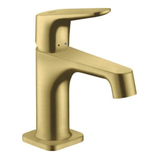 hansgrohe Waschtisch-Einhebelmischer 70 Axor Citterio M A 104mm, m ZugstAblGar, f HWB, brush. br