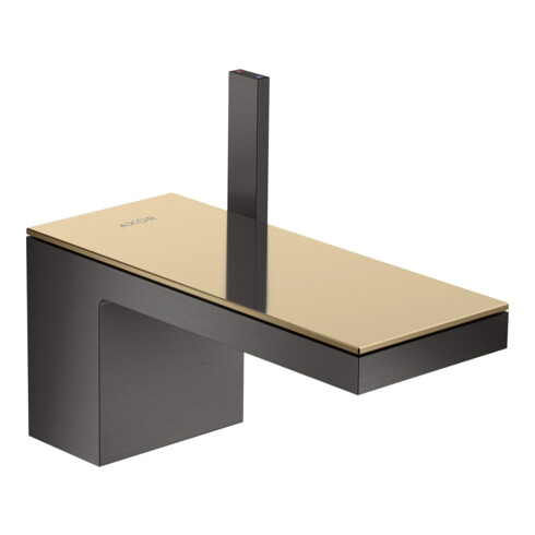 hansgrohe Waschtisch-Einhebelmischer 70 Axor MyEdition A 151mm, m Pus-Op-Abl, o Pl, b bla vc