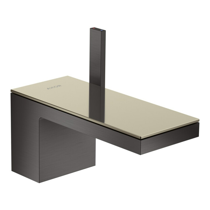 hansgrohe Waschtisch-Einhebelmischer 70 Axor MyEdition A 151mm, m Pus-Op-Abl, o Pl, b bla vc