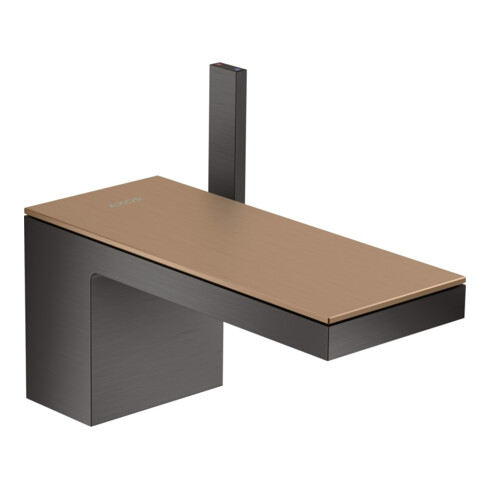 hansgrohe Waschtisch-Einhebelmischer 70 Axor MyEdition A 151mm, m Pus-Op-Abl, o Pl, b bla vc