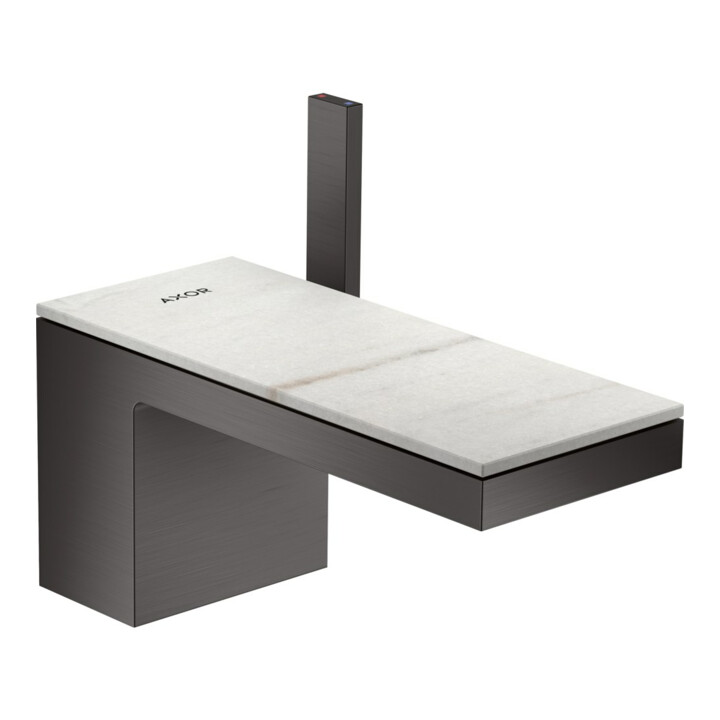 hansgrohe Waschtisch-Einhebelmischer 70 Axor MyEdition A 151mm, m Pus-Op-Abl, o Pl, b bla vc