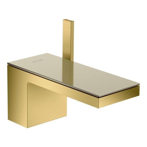 hansgrohe Waschtisch-Einhebelmischer 70 Axor MyEdition A 151mm, m Pus-Op-Abl, o Pl, b gol opt