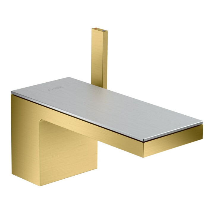 hansgrohe Waschtisch-Einhebelmischer 70 Axor MyEdition A 151mm, m Pus-Op-Abl, o Pl, b gol opt