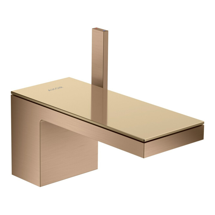 hansgrohe Waschtisch-Einhebelmischer 70 Axor MyEdition A 151mm, m Pus-Op-Abl, o Pl, b r gol