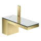 hansgrohe Waschtisch-Einhebelmischer 70 Axor MyEdition A 151mm, m Pus-Op-Abl, o. Pl., brush. br