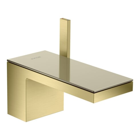 hansgrohe Waschtisch-Einhebelmischer 70 Axor MyEdition A 151mm, m Pus-Op-Abl, o. Pl., brush. br