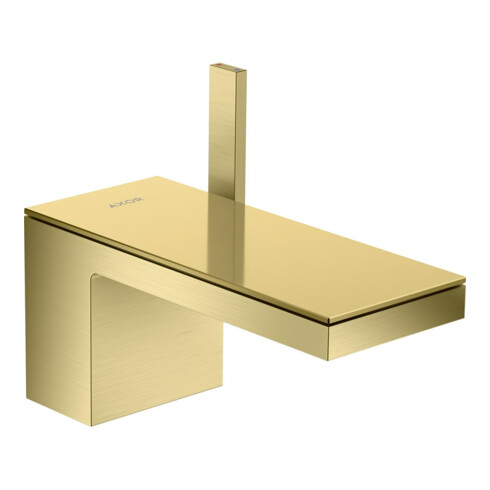 hansgrohe Waschtisch-Einhebelmischer 70 Axor MyEdition A 151mm, m Pus-Op-Abl, o. Pl., brush. br
