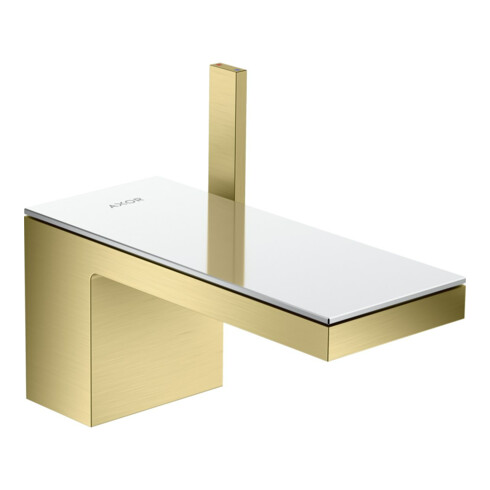 hansgrohe Waschtisch-Einhebelmischer 70 Axor MyEdition A 151mm, m Pus-Op-Abl, o. Pl., brush. br